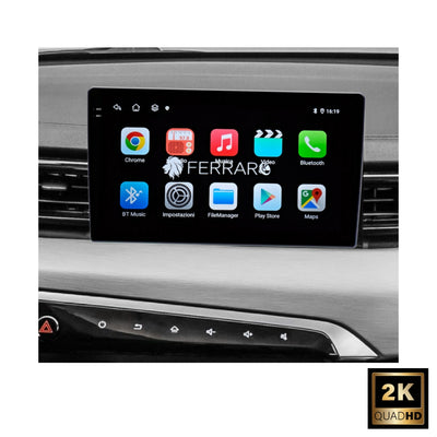 Autoradio per Evo 5 9" (2020-2022) Bluetooth, Android, CarPlay, Android Auto, 2GB/4GB/6GB/8GB Ram