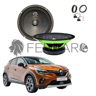 FerraroStore Kit 2 Altoparlanti, PV165.3, Ant o Post, Renault Captur II Serie (Dal 2020>)