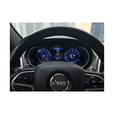 (PRENOTA) Virtual Cockpit 12.3" per Jeep Grand Cherokee (2014-2018), HD Ultra, CarPlay e Android Auto