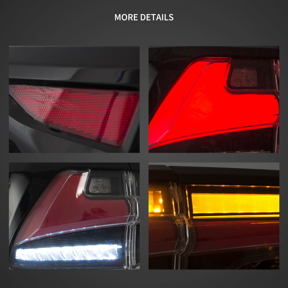 (PRENOTA) Fanali Posteriore Completo per Toyota Fortuner (2015-2020) a LED