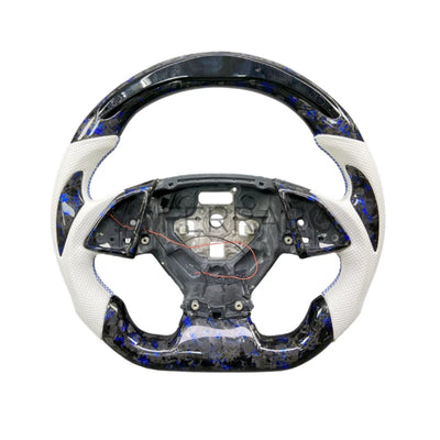 (PRENOTA) Volante Sportivo per Chevrolet Camaro (2016-2023), Carbonio, Customizzato in Pelle