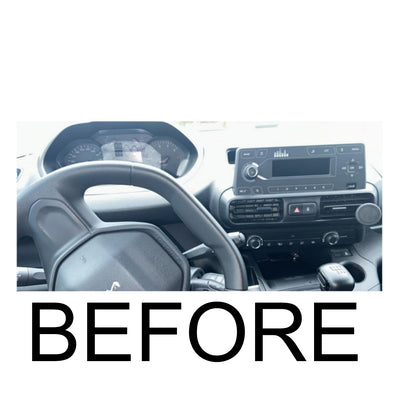 Kit Montaggio Autoradio 10.1"Pollici Citroen, Peugeot, Opel, Toyota, Fiat (2018-2022) Mascherina, Cablaggio Autoradio Android