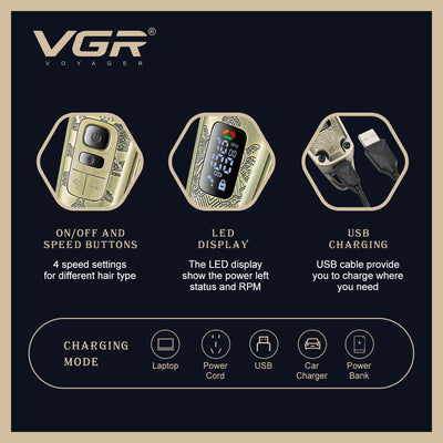 VGR Clipper, Rifiniture, Trimmer, Accessori V-643