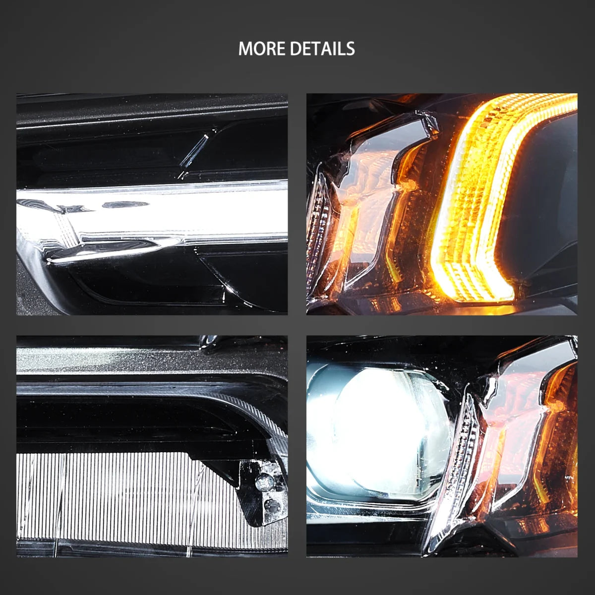 (PRENOTA) Fanali Anteriore Completo per Toyota Hilux (2021-2024) a LED
