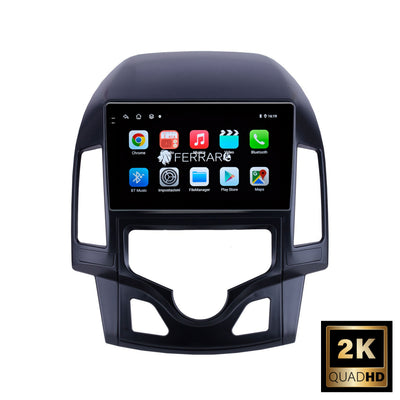 Autoradio per Hyundai i30 9" 2K | 2007-2012 | Android | Bluetooth | CarPlay | Android Auto | 12/256GB Ram