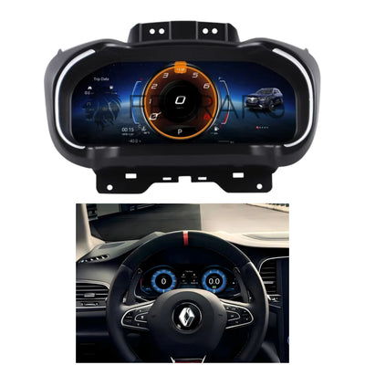 (PRENOTA) Virtual Cockpit 12.3" per Renault Megane, Koleos, HD Ultra, CarPlay e Android Auto