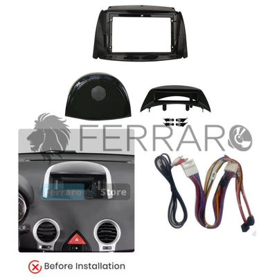 Kit Montaggio Autoradio 9"Pollici Renault Koleos (2008-2016) Mascherina, Cablaggio per  Autoradio Android