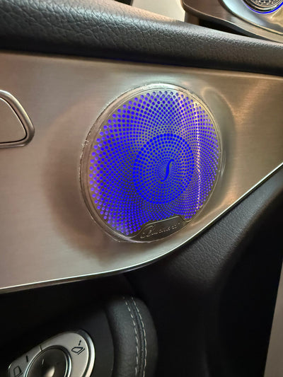 (PRENOTA) Ambient Light per Mercedes GLC X253, Classe C W205, 256 Colori, APP