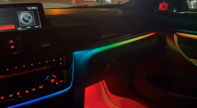 (PRENOTA) Ambient Light per BMW Serie 6 F06, F12, F13, G32, 256 Colori, APP