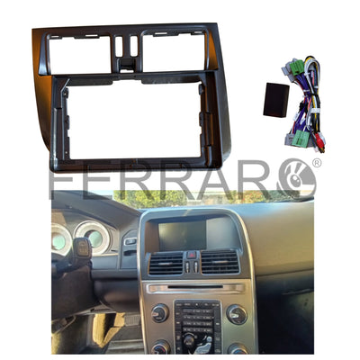 Kit Montaggio Autoradio 9"Pollici per Volvo XC60 (2008-2017) Mascherina, Cablaggio Autoradio Android