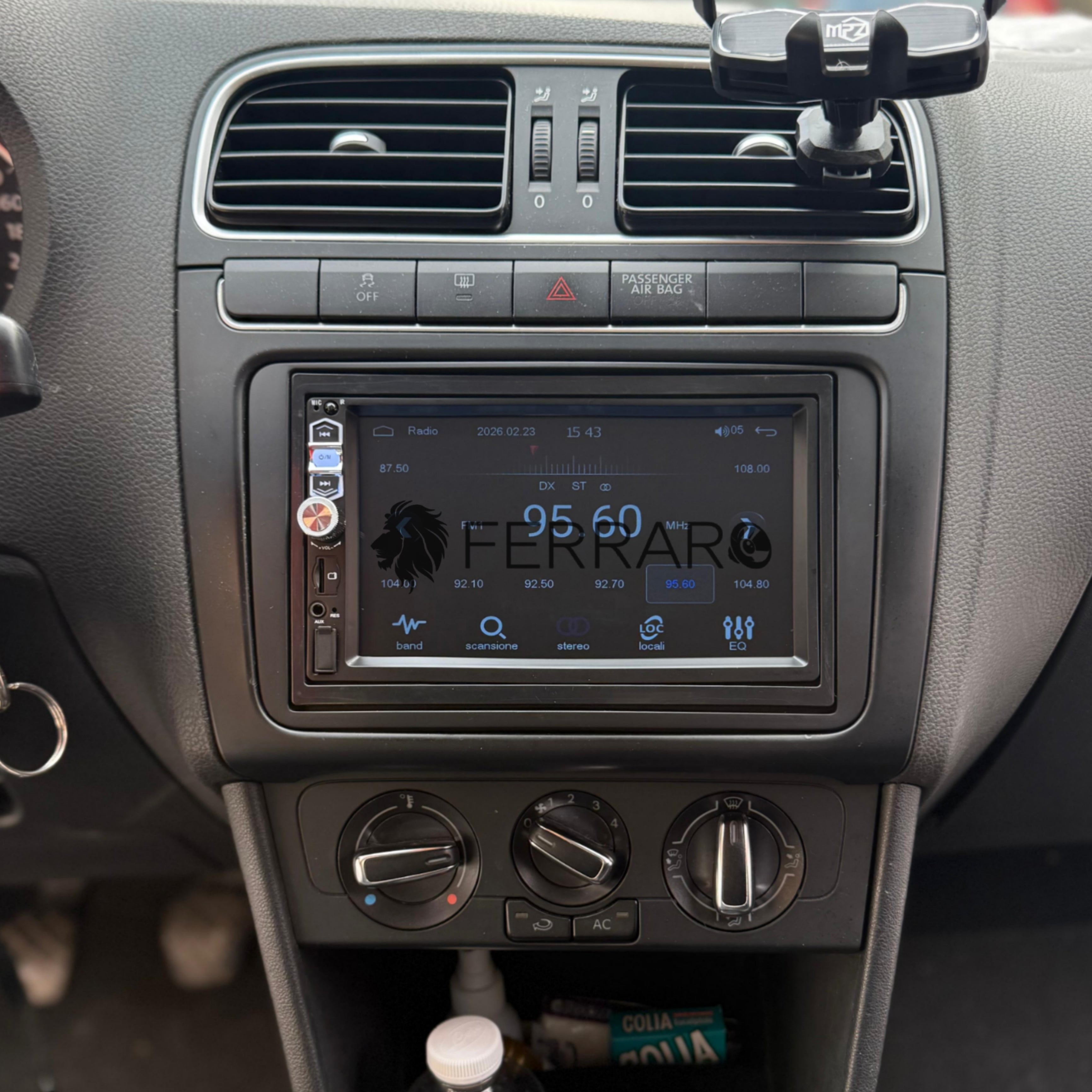Autoradio per Volkswagen, Seat, Skoda 7" (Compatibilità in Descrizione) Bluetooth, Radio, USB,  CarPlay, Android Auto