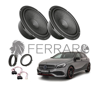 Hertz Kit 2 Casse, C 165, Anteriori, Mercedes Classe A/B, W176/W246