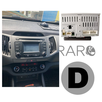 Autoradio per Kia Sportage 3 9" (2010-2016) Android, Bluetooth, CarPlay, Android Auto, 2GB/4GB/6GB/8GB Ram