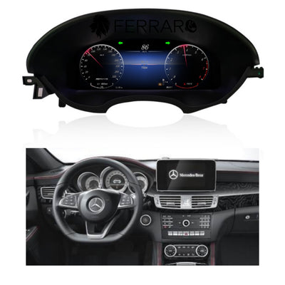(PRENOTA) Virtual Cockpit 12.3" per Mercedes Classe CLS (2010-2018), HD Ultra, CarPlay e Android Auto