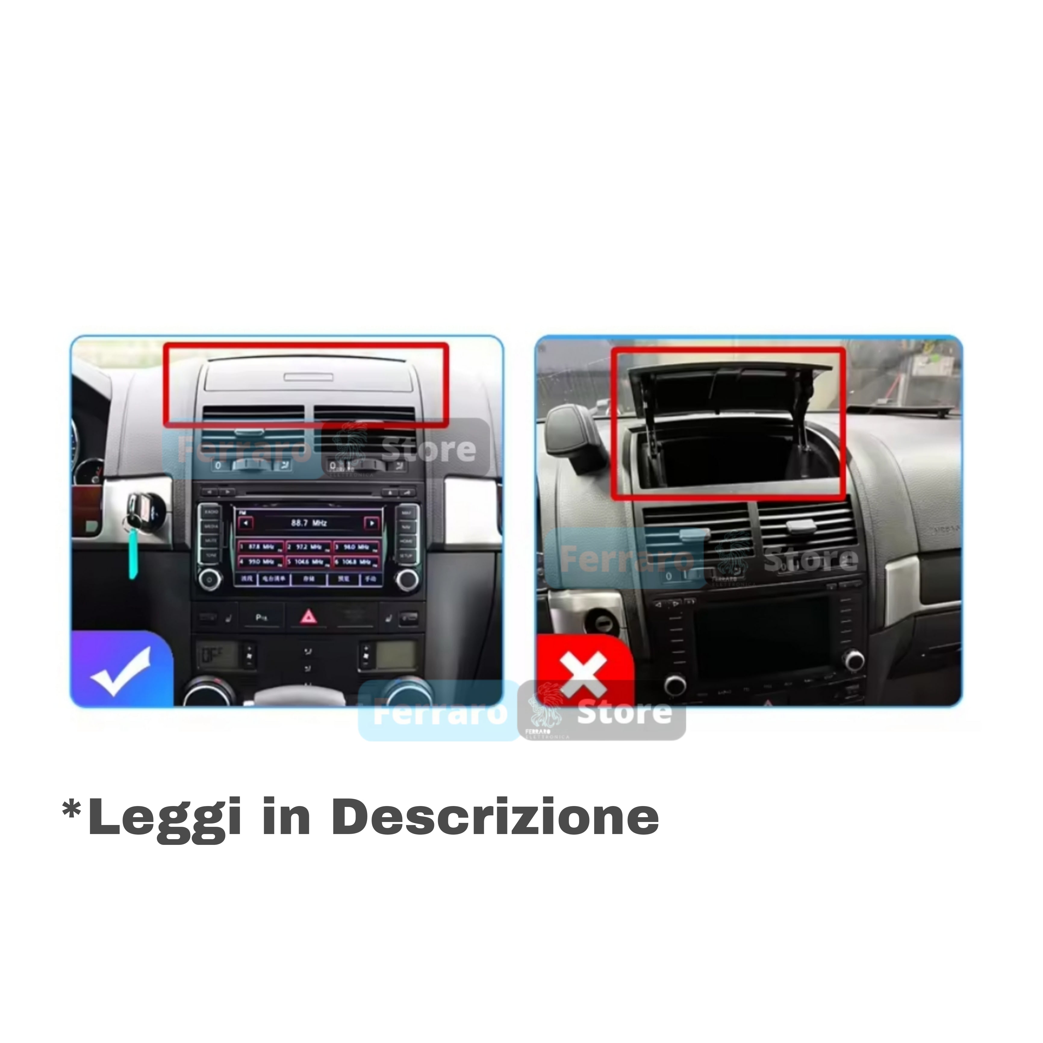 Autoradio per Volkswagen Touareg 9" 2K (2002-2010) Android, Bluetooth, CarPlay, Android Auto, 12/256GB Ram