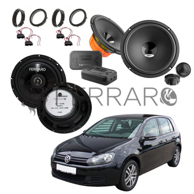 Hertz Kit 6 Casse | DSK 165.3 | ASC-552PC | Ant/Post | VW Golf 6ª Serie dal 2008>
