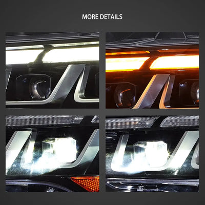 (PRENOTA) Fanali Anteriore Completo per Ford Mustang 6ª Serie (2018-2024) a LED
