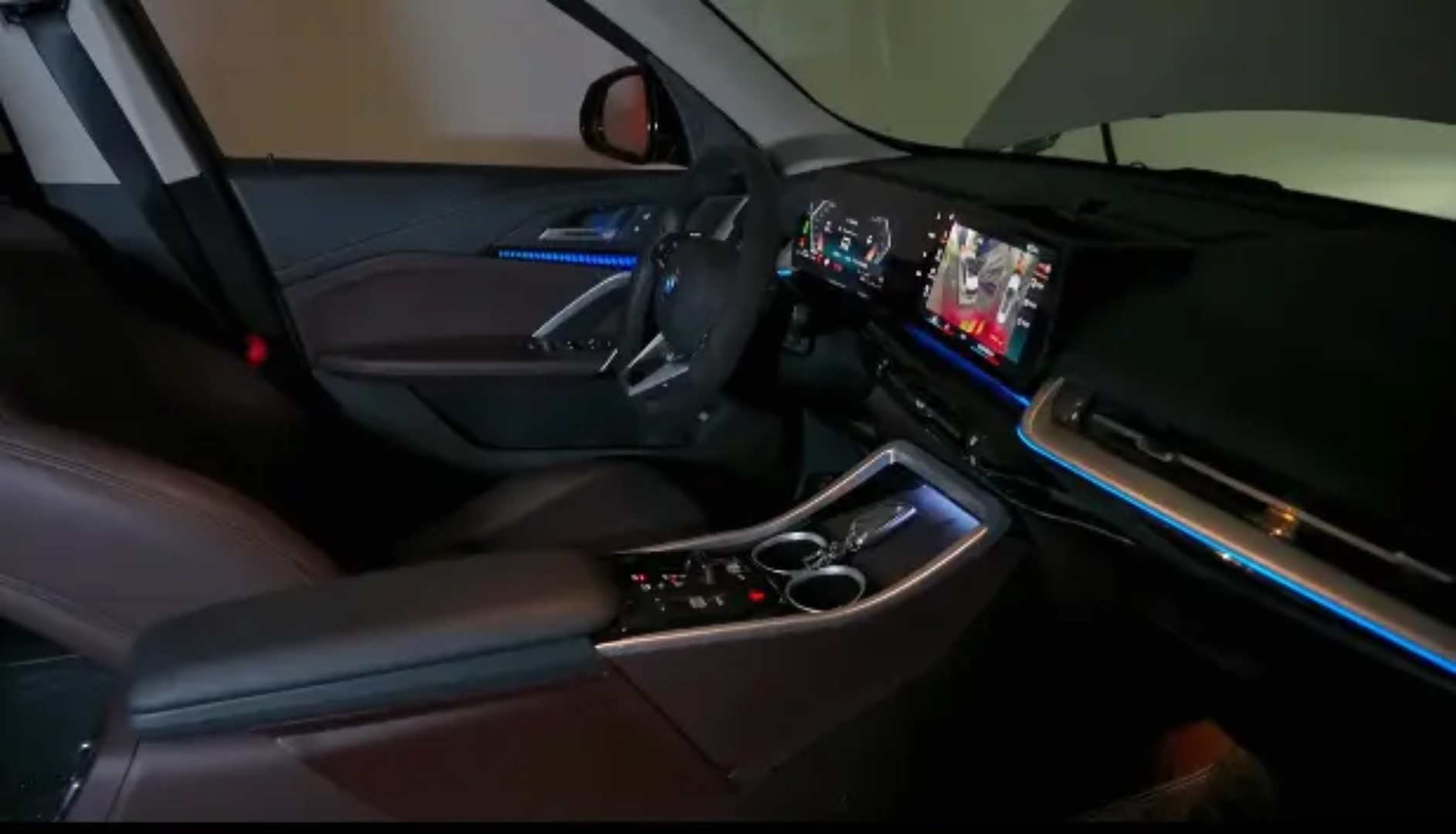 (PRENOTA) Ambient Light per BMW X1 U11 (2023>), 256 Colori, APP