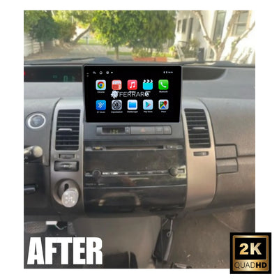 (PRENOTA) Autoradio per Toyota Prius XW20 (2003-2009) 9" 2K, Android, Bluetooth, CarPlay, Android Auto, 12/256GB Ram