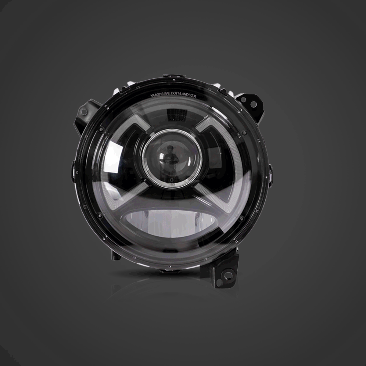 (PRENOTA) Fanali  Anteriore Completo per Jeep Wrangler JL 4ª Serie (2017-2025) a LED
