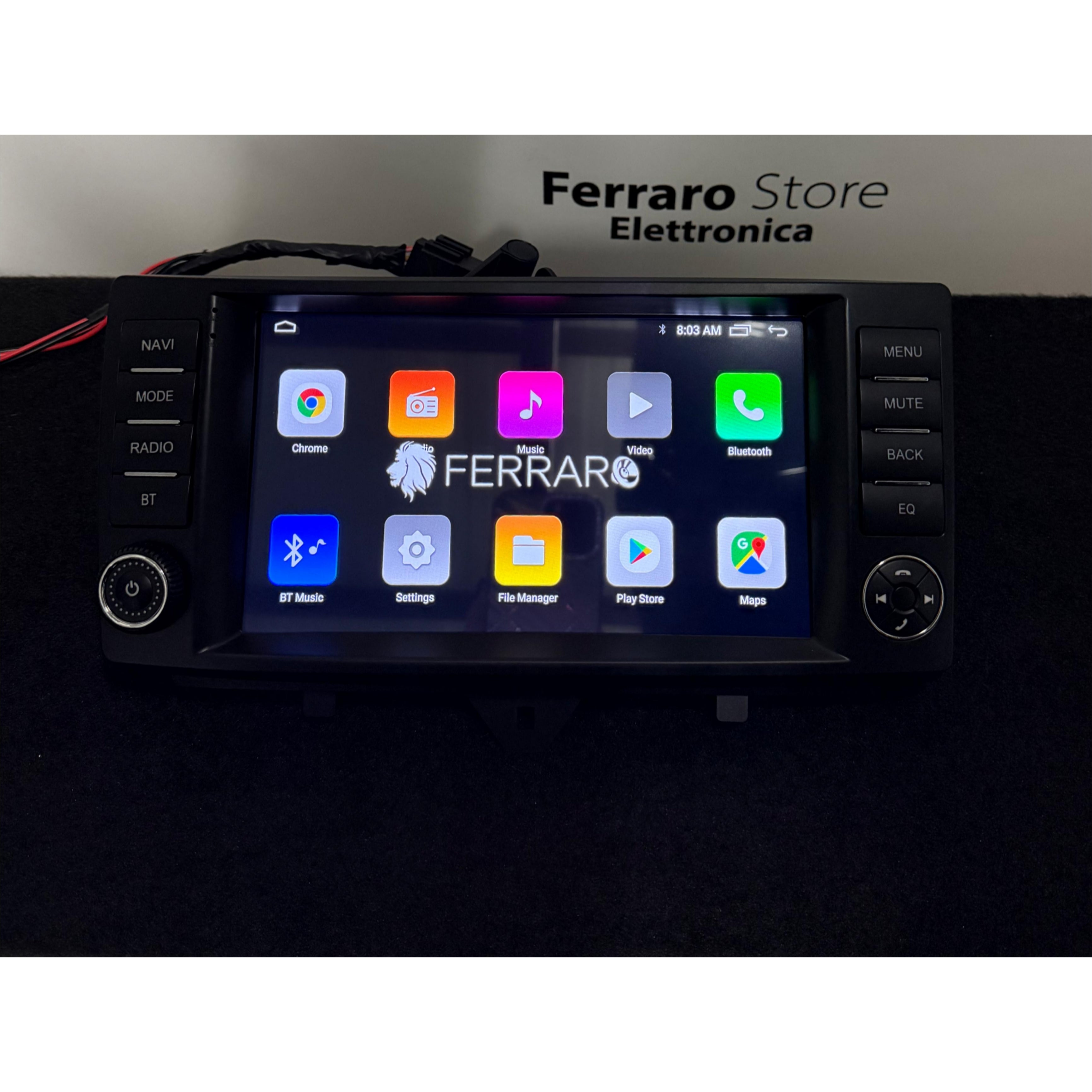 Autoradio per Smart 451 7" (2002-2015) Android, Bluetooth, CarPlay, Android Auto, 2GB/4GB/6GB/8GB Ram