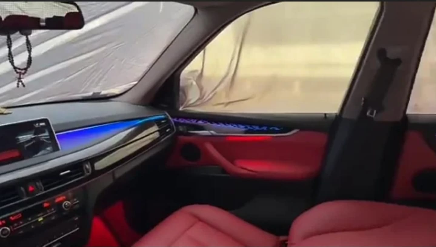 (PRENOTA) Ambient Light per BMW X5, X6, F15, F16 (2015-2019), 256 Colori, APP