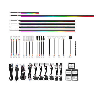 (PRENOTA) Ambient Light per Volkswagen VW T-Roc (2018-2022), 256 Colori, APP