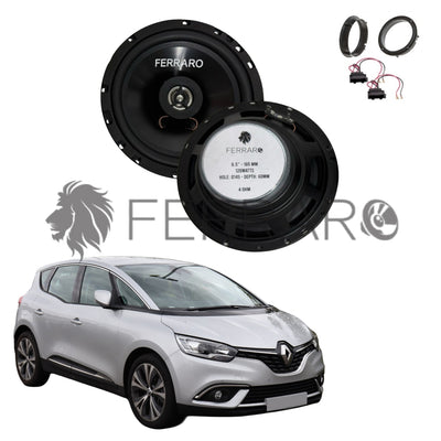 FerraroStore Kit 2 Altoparlanti, ASC-652PC, Ant o Post, Renault Scenic IV, 4ª Serie (Dal 2016>)