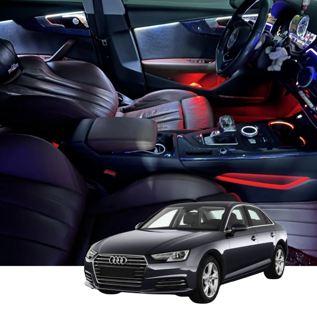 (PRENOTA) Ambient Light per Audi A4, A5 B9 (2017-2024), 256 Colori, APP