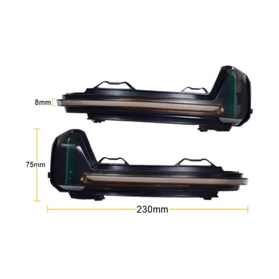 (PRENOTA) Indicatore Direzione Led per Volkswagen Tiguan MK2, Touareg MK3 (2017>), Plug and Play