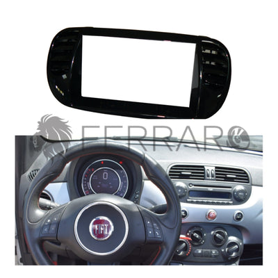 Mascherina 2DIN per Fiat 500s (2007-2015)