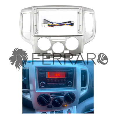 (PRENOTA) Kit Montaggio Autoradio 9"Pollici Nissan Evalia NV200 (2011-2022), Mascherina, Cablaggio per Autoradio Android