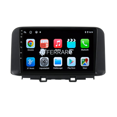 (PRENOTA) Autoradio per Hyundai Kona Kauai 10.1" (2017-2020) Android, Bluetooth, CarPlay, Android Auto, 2GB/4GB/8GB Ram