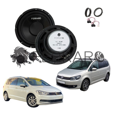 FerraroStore Kit 2 Altoparlanti, ASK-165.2, Anteriori, VW Touran 1ª e 2ª Serie (2003-2024)
