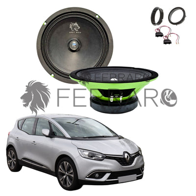 FerraroStore Kit 2 Altoparlanti, PV165.3, Ant o Post, Renault Scenic IV, 4ª Serie (Dal 2016>)