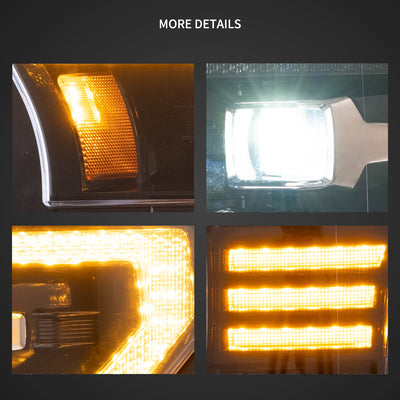 (PRENOTA) Fanali Anteriore Completo per Ford F150 13ª Serie (2015-2017) a LED