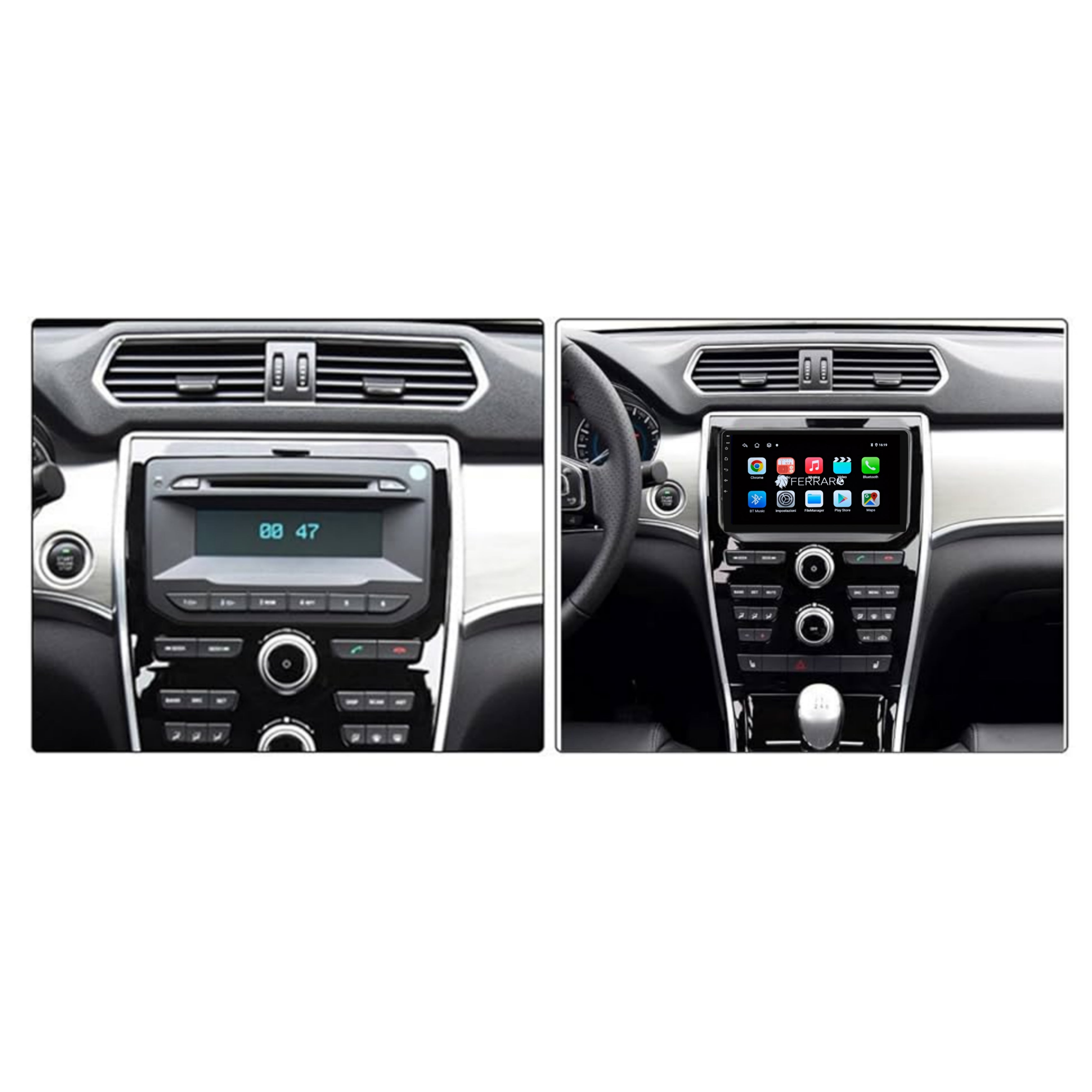 (PRENOTA) Autoradio per Great Wall Haval H2 10.1" (2014-2018)Android, Bluetooth, CarPlay, Android Auto,2GB/4GB/8GB Ram