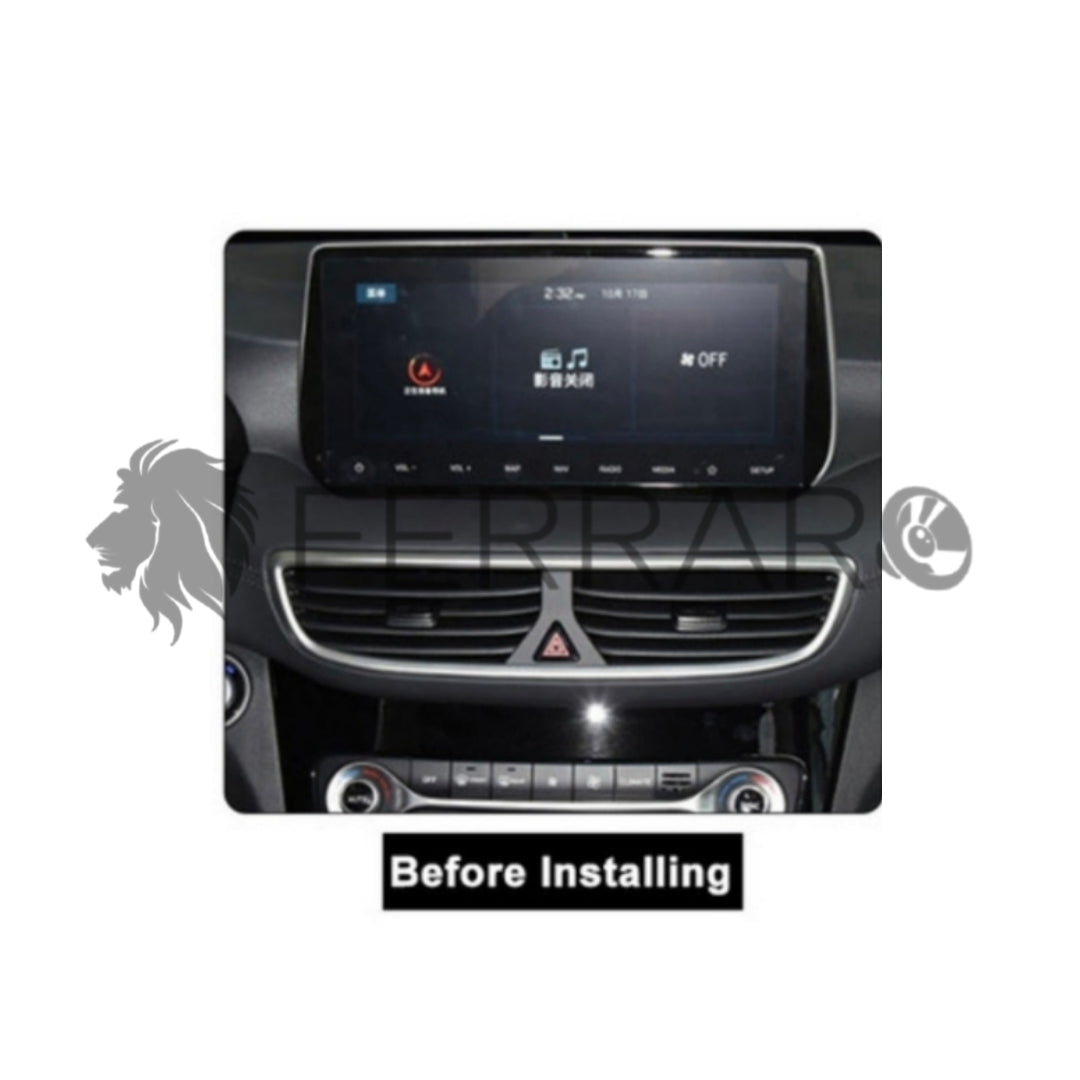 Kit Montaggio Autoradio 9"Pollici Hyundai Tucson (2024-2026) Mascherina, Cablaggio per Autoradio Android