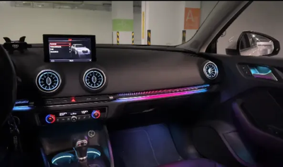 (PRENOTA) Ambient Light per Audi A3, S3, RS3 (2013-2020), 256 Colori, APP