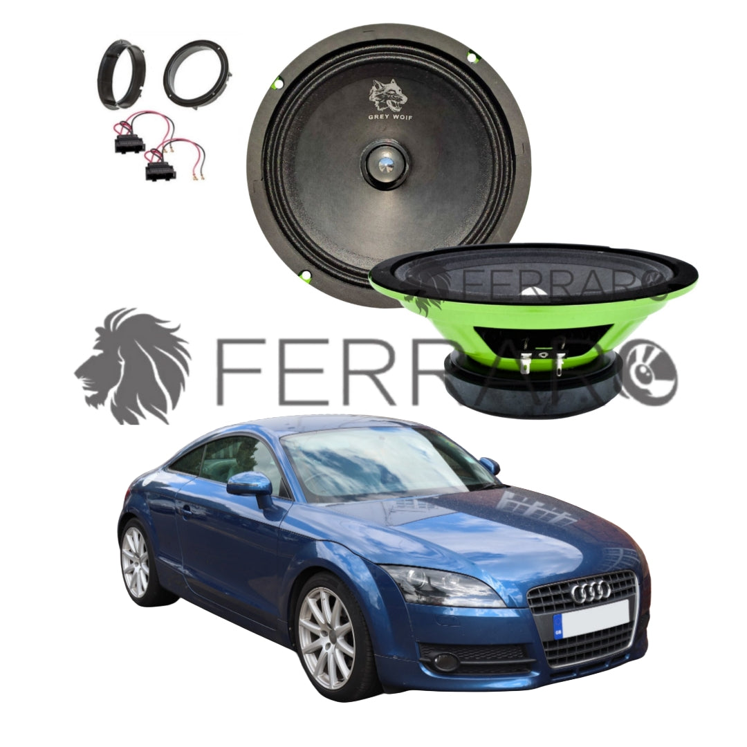 FerraroStore Kit 2 Altoparlanti, Anteriori,Audi TT 8J