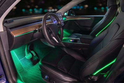 (PRENOTA) Ambient Light per Tesla Model 3/Y (2021-2023), 256 Colori, APP