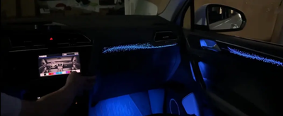 (PRENOTA) Ambient Light per Volkswagen VW Tiguan (2017-2023), 256 Colori, APP