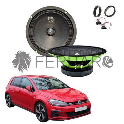FerraroStore Kit 2 Altoparlanti, PV165.3, Ant o Post, VW Golf 7ª Serie dal 2013>