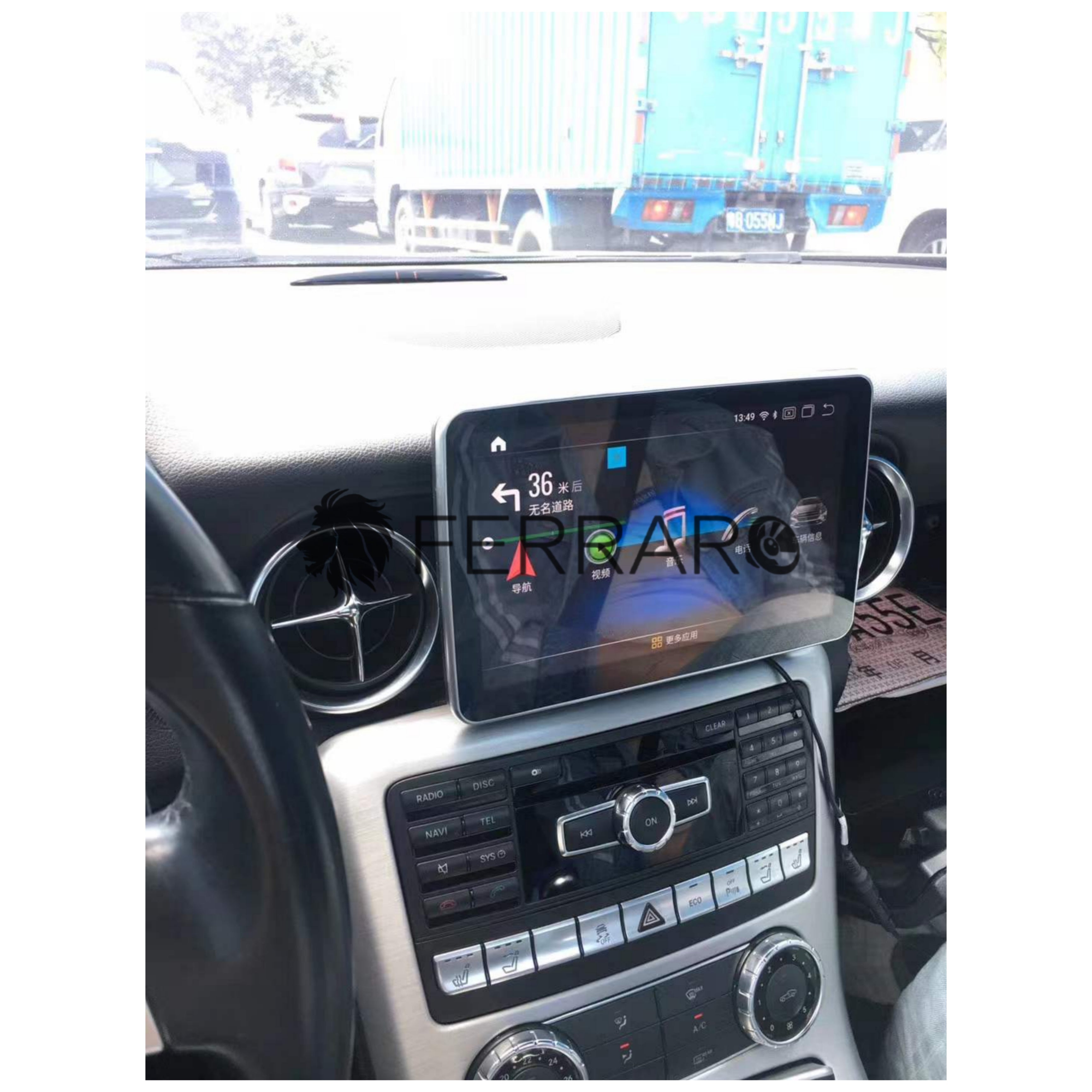 Autoradio per Mercedes SLK, R172 12.3" | 2011-2016 | Android | Bluetooth | CarPlay | Android Auto | 8/128GB Ram