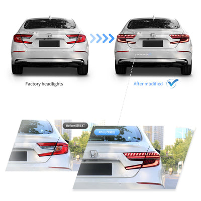 (PRENOTA) Fanali Posteriore Completo per Honda Accord X (2017-2022) a LED