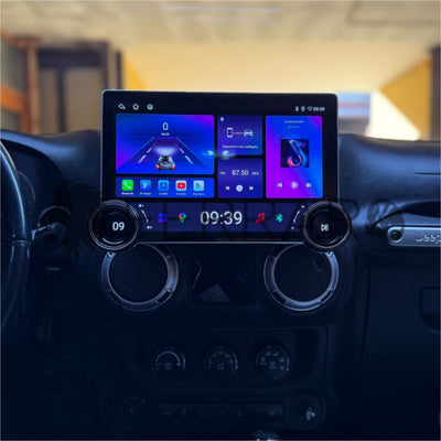 (PRENOTA)  Autoradio per Jeep Wrangler 3 JK 11.8" 2K (2010-201) Android, Bluetooth, CarPlay, Android Auto, 4/64GB Ram