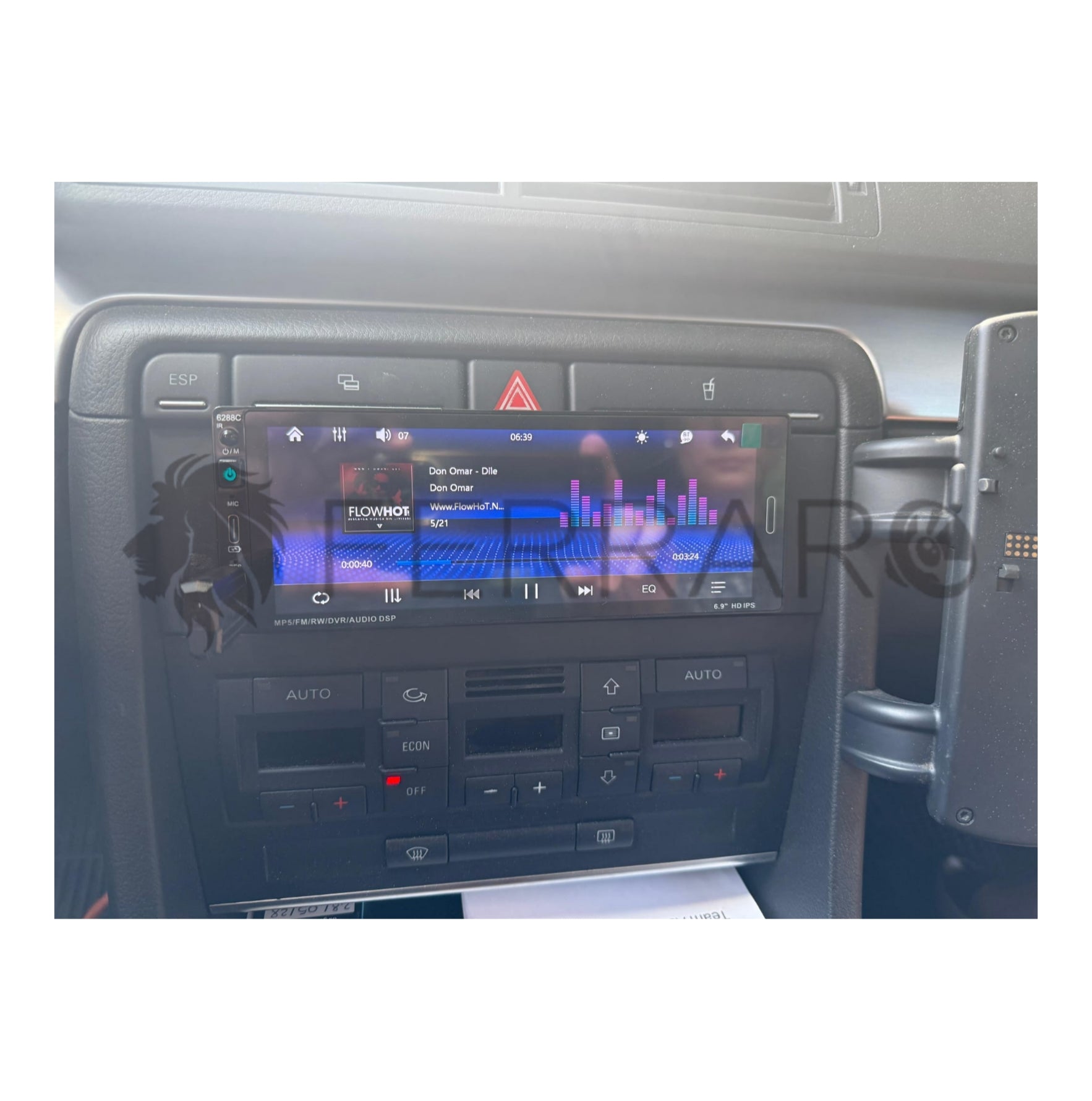 Autoradio per Audi A4 B6 6.9" (2000-2009) Android, Bluetooth, CarPlay, Android Auto, 2/32GB Ram