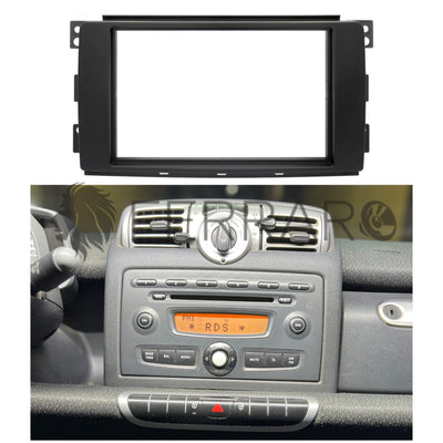 Car Radio Panel, 2 Iso Frame, Smart For Two, 2007 - 2010