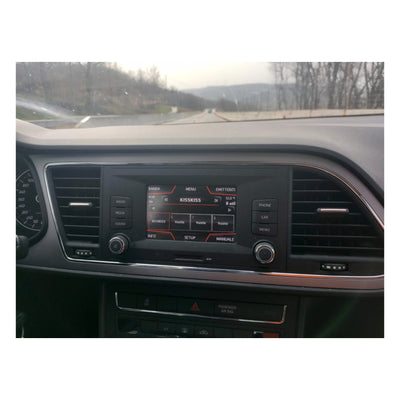 Kit Montaggio Autoradio 9"Pollici Seat Leon 3 5F (2013-2019), Mascherina, Cablaggio per Autoradio Android
