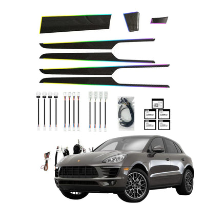 (PRENOTA) Ambient Light per Porsche Macan (2014-2024), 256 Colori, APP